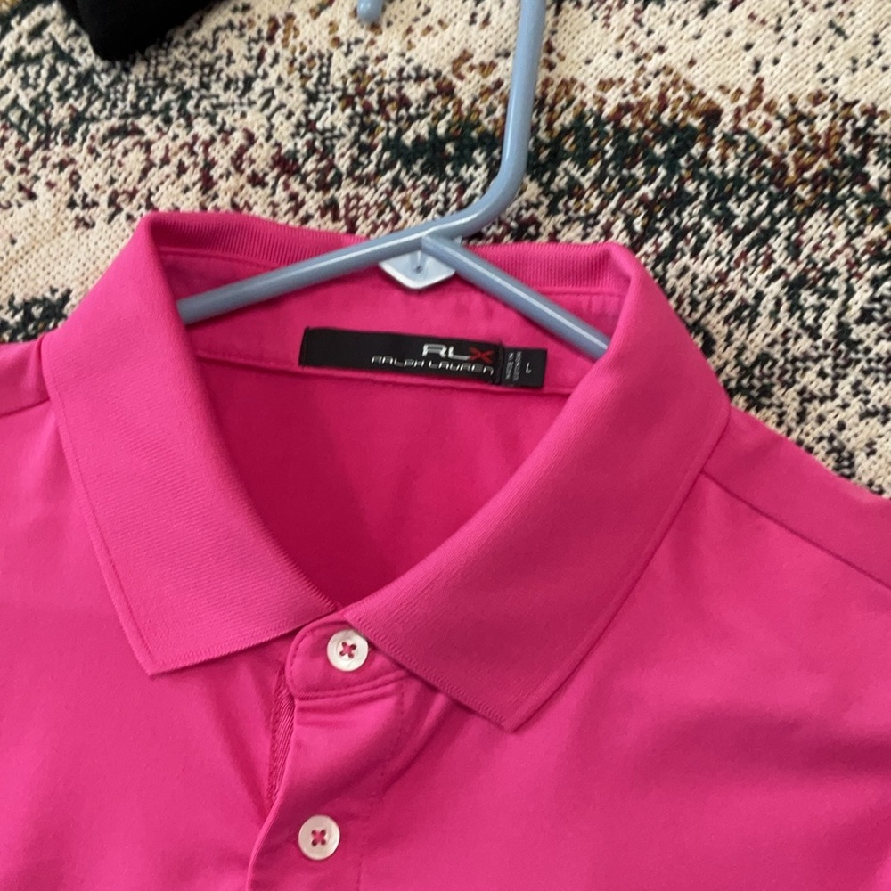 Pink RLX Polo Shirt for Men